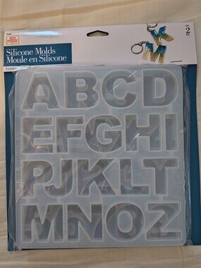 Mod Podge Alphabet Silicone Molds